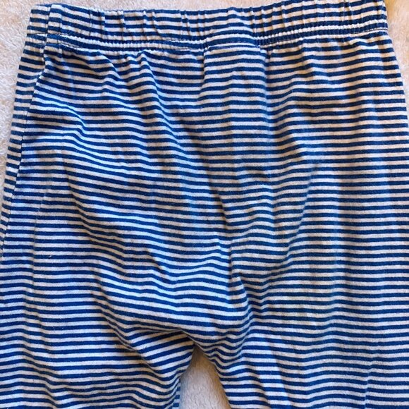 Carter’s Simply Joys 24M Blue Striped Cotton Jogger Pants VGUC Baby Unisex - Picture 9 of 12